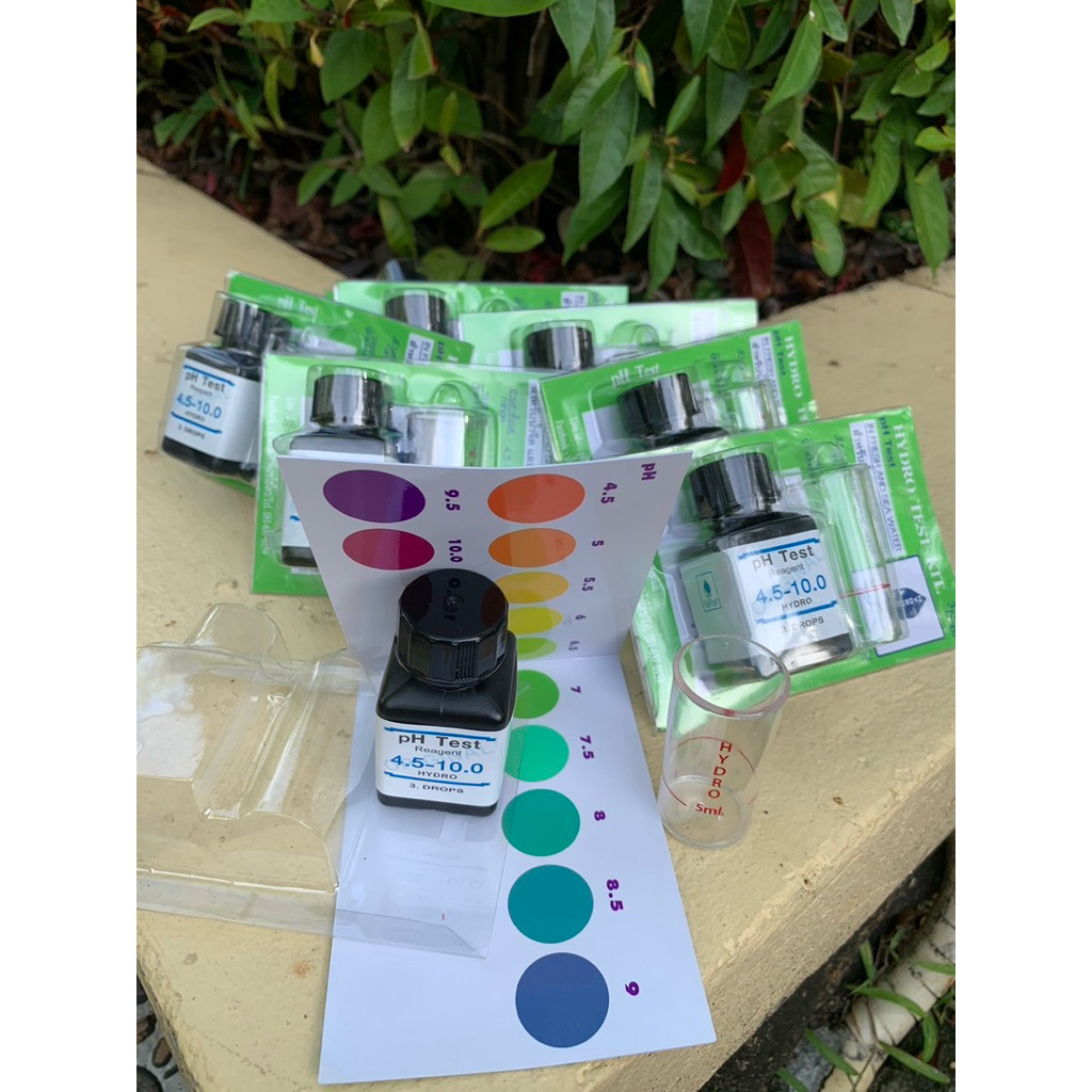ชุดวัดค่า pH / Water Test Kit ชนิด 3 หยดใช้ได้ทั้งน้ำจืดและน้ำทะเล น้ำเพื่อสัตว์น้ำ กุ้ง,ปลา และวัดค่าพีเอชของน้ำดื่ม ราคา ถูกที่สุด ดีลบีเคเค แกลเลอรีภาพที่ 6