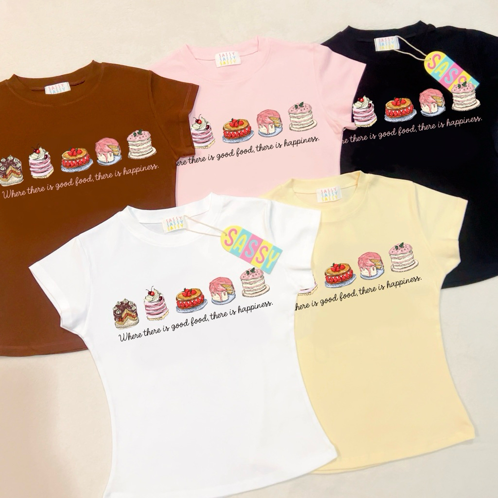 #Sassy เสื้อยืดงานป้าย ผ้ายูนิงานสวยมาก ยืดเยอะใส่สบาย