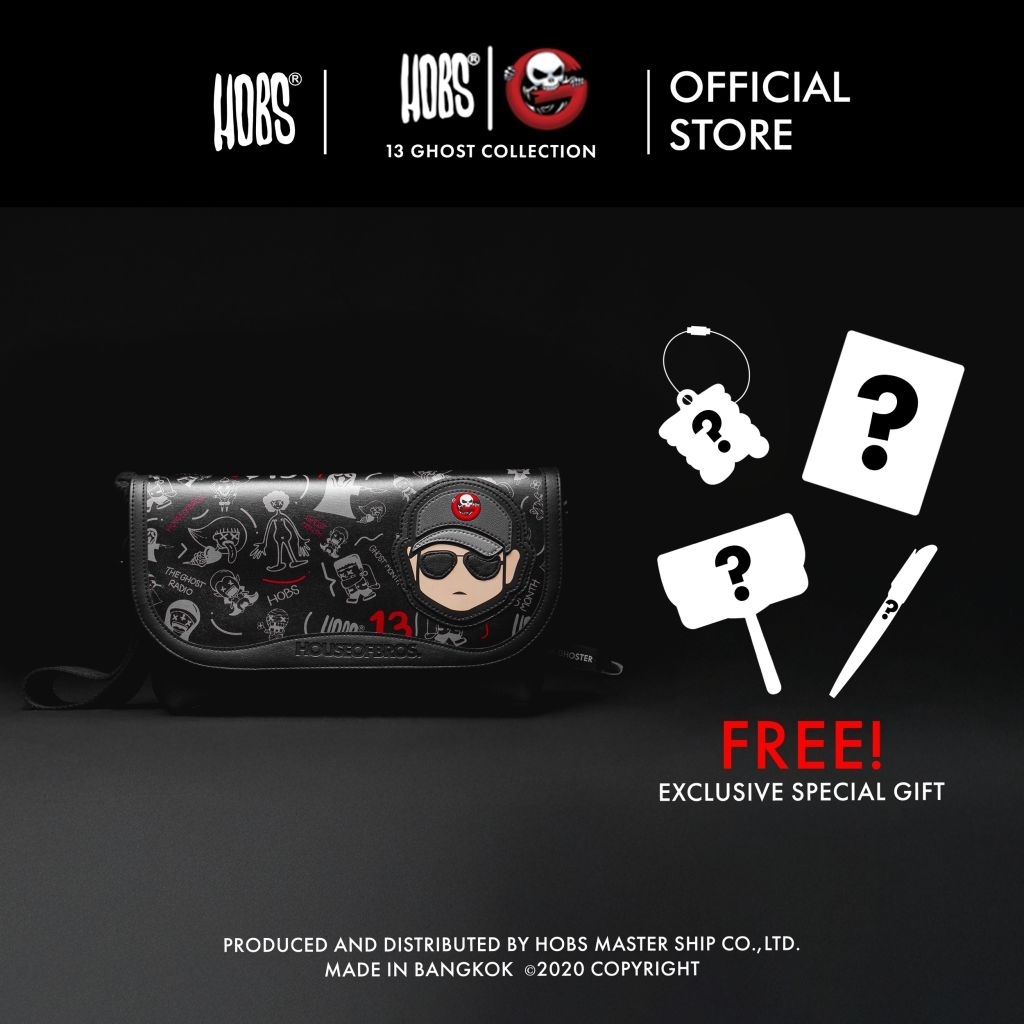 Hobs® x The Ghost radio3 | 13Ghost collection | Ghost month3 | กระเป๋าสะพาย | กระเป๋าถือ