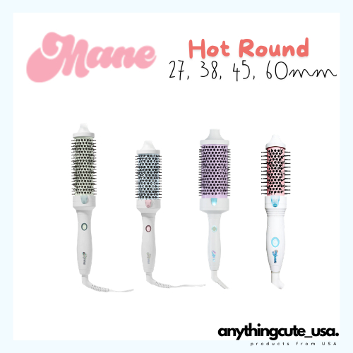 (พรีถึงไทย 16 กค) Mane Hot Round Brush