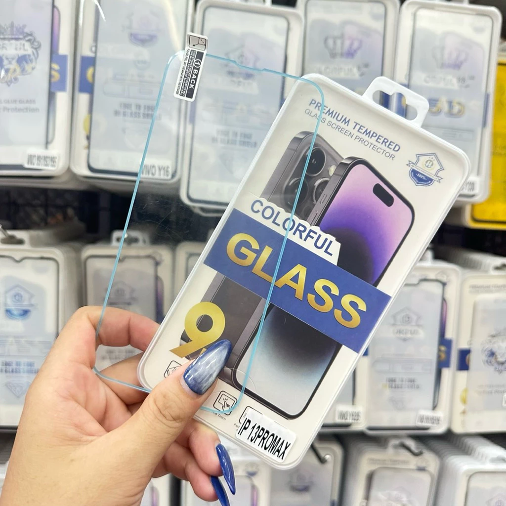 ฟิล์มกระจกเรืองแสง สำหรับ iPhone 13 13Pro 13Promax 14 14Plus 14Pro 14Promax thumbnail 10