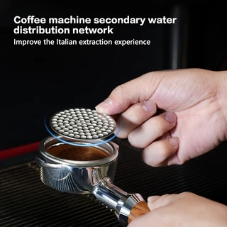 ☕☕☕Puck screens หน้าจอกรองกาแฟ 51/58 มม. ทนความร้อน ใช้ซ้ําได้ 304 สแตนเลส