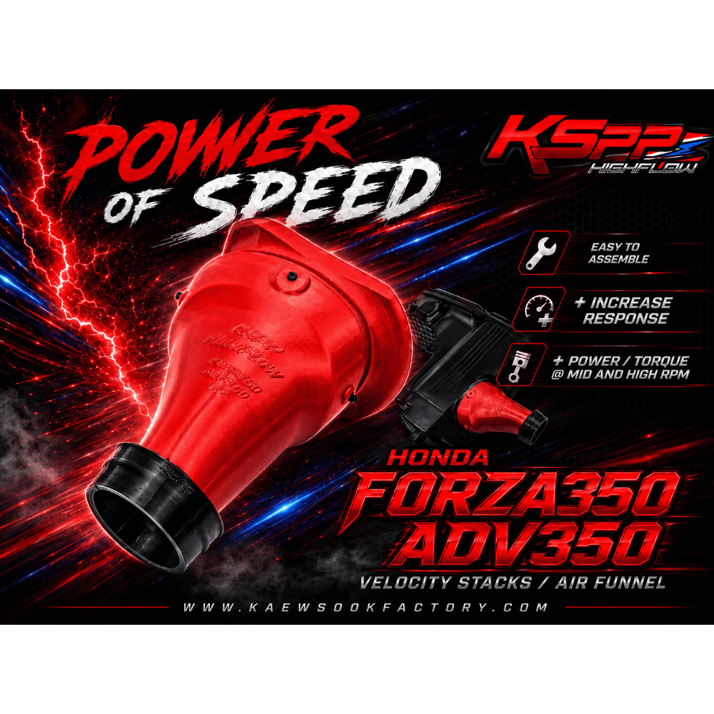 คอกรองForza350-ADV350 ท่อกรอง Forza350-ADV350  VelocityStackForza350-ADV350   [KSPP]