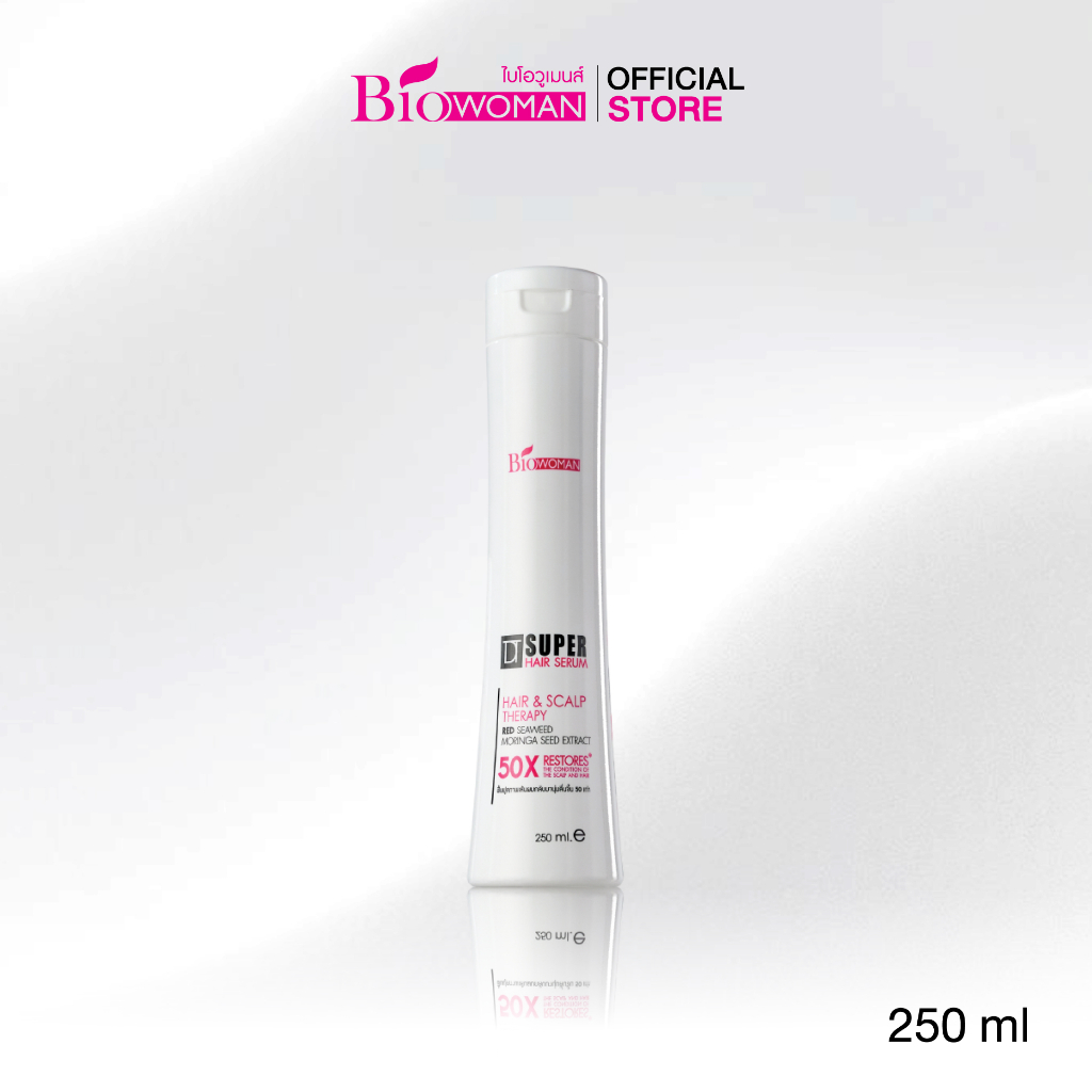 Biowoman ดีท็อกซ์ ซุปเปอร์ เซรั่ม 250 มล.(เซรั่มอาหารผม ไม่ต้องล้างออก)