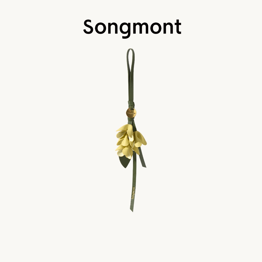 Songmont จี้รูปดอกหอมหมื่นลี้ พวงกุญแจห้อยกระเป๋า