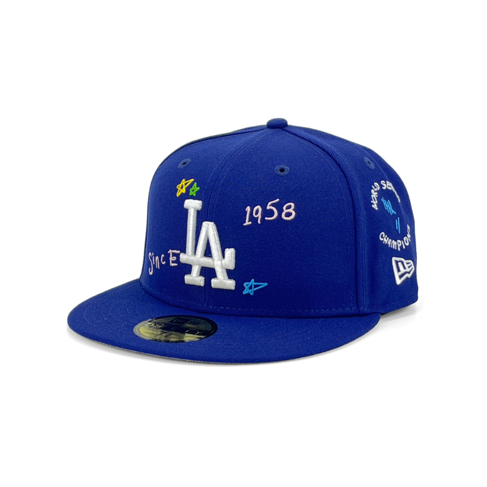 หมวกแก๊ป New Era รุ่น Scribble 59Fifty Cap (Vol.1) มีให้เลือกหลายทีม หลายขนาด