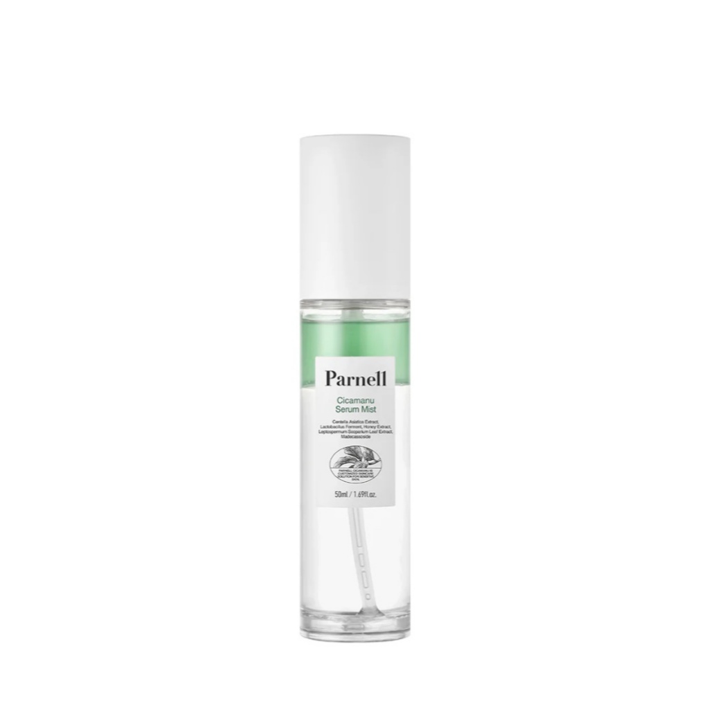 [เซรั่มมิสต์ลดสิว] PARNELL Cicamanu Serum Mist 50 ml.