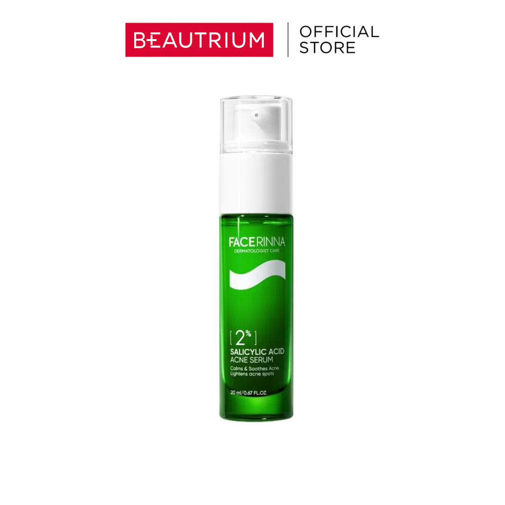 FACERINNA 2% Salicylic Acid Acne Serum ผลิตภัณฑ์บำรุงผิวหน้า 20ml