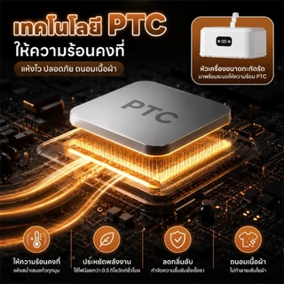 เครื่องอบผ้า พับเก็บได้ อบแห้งเร็ว 5-9 ชิ้น ตั้งเวลา 30-360 นาที เหมาะกับหน้าฝน