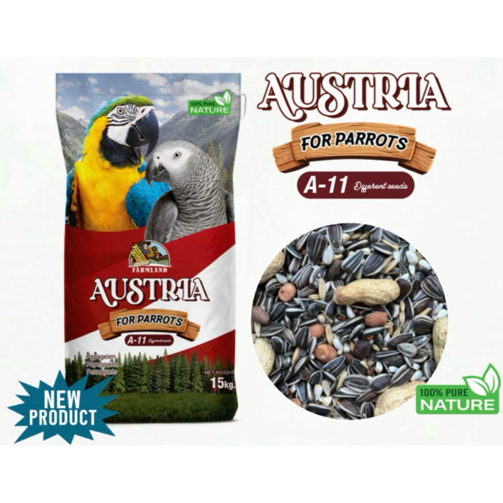 อาหารนกแก้ว A11  Farmland Parrots 15 กิโลกรัม