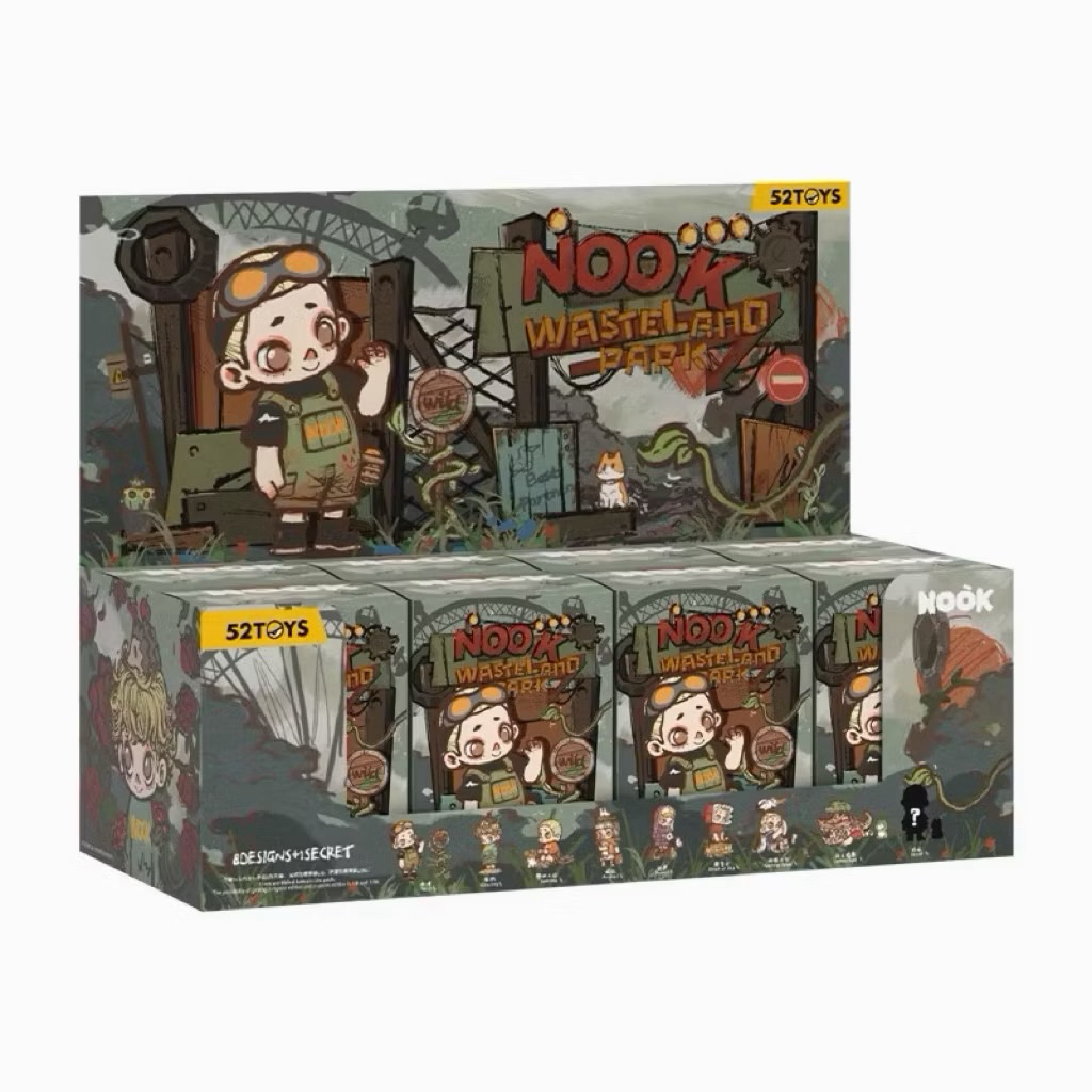 พร้อมส่ง🇹🇭 แบบยกbox  52TOYS NOOK Wasteland Park nook v3