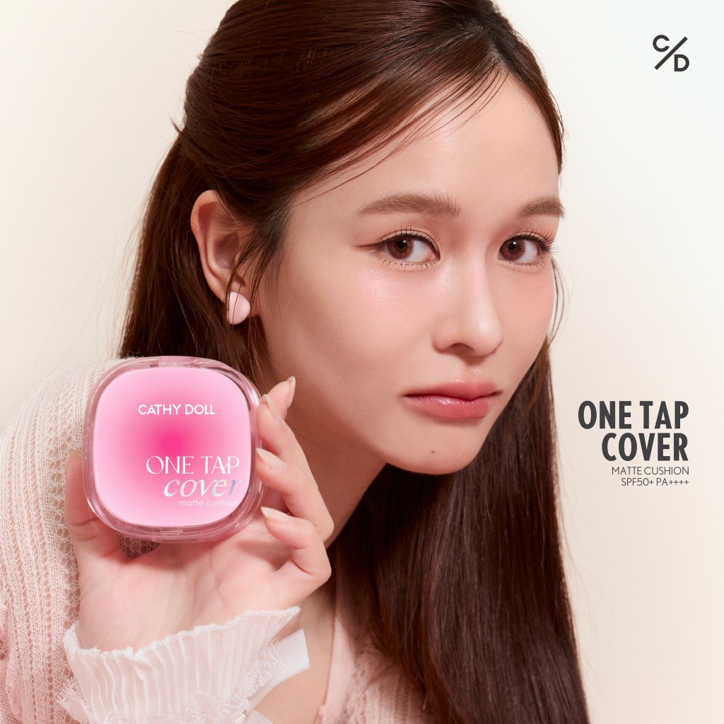 Cathy Doll วันแท็ปคัฟเวอร์แมทท์คุชชั่น เอสพีเอฟ50+ พีเอ++++ 12g (คุชชั่น รองพื้น)