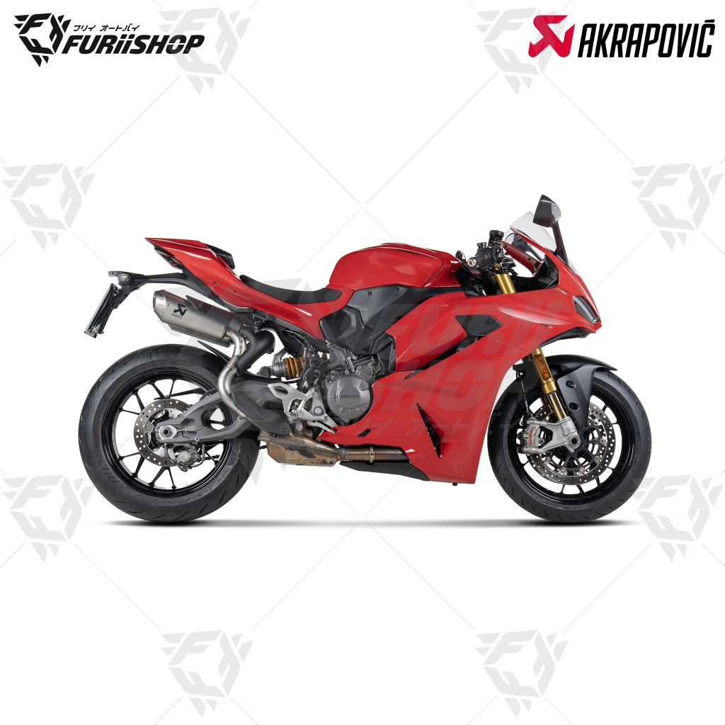 Akrapovic Slip on  For : Ducati Panigale V2 /V2S 2025