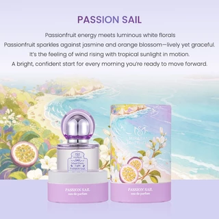 MIRABASE Island First Light EDP Perfume 30ml น้ำหอม กลิ่นดอกไม้ผลไม้ ติดทนนาน พกพาง่าย 6 กลิ่นผลไม้ผสมซิกเนเจอร์ กลิ่นต