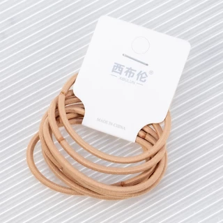 ยางรัดผม หลายสี ยางมีความเหนียว คืนตัวได้ดี มัดได้หลายรอบ สีสันสวยงามแบบคลาสสิก