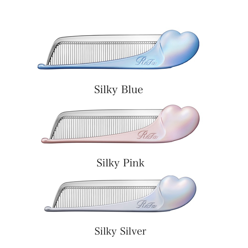🇯🇵 พร้อมส่ง 🌷 สีพิเศษ ReFa VIP Limited Heart Comb Aira  Silky Collection 🔥