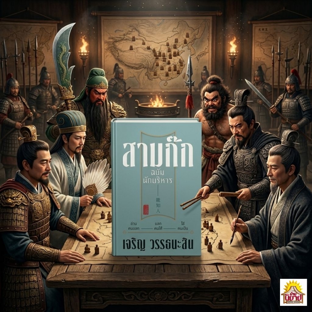 นายอินทร์ หนังสือ สามก๊ก ฉบับนักบริหาร (ปกแข็ง)(ปกใหม่)