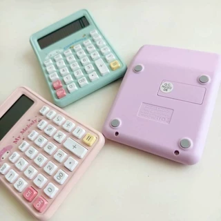 เครื่องคิดเลข ลาย Sanrio ขนาด 12×9.3×1.5 cm หน้าจอแสดงผล 10 digits มีแบตเตอรี่มาให้ในตัว (LR1130)ราคา 149​ บาท