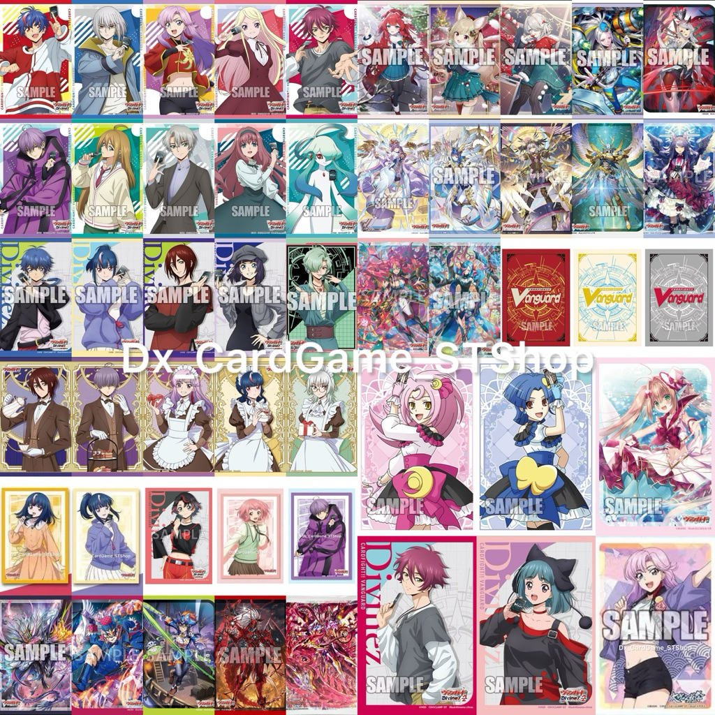 Update❗️(June 26) แวนการ์ด D สลีฟ JP แยกซอง สลีฟแวนการ์ด ซองใส่การ์ด ซองคลุมสลีฟ Vanguard Sleeve Bushiroad
