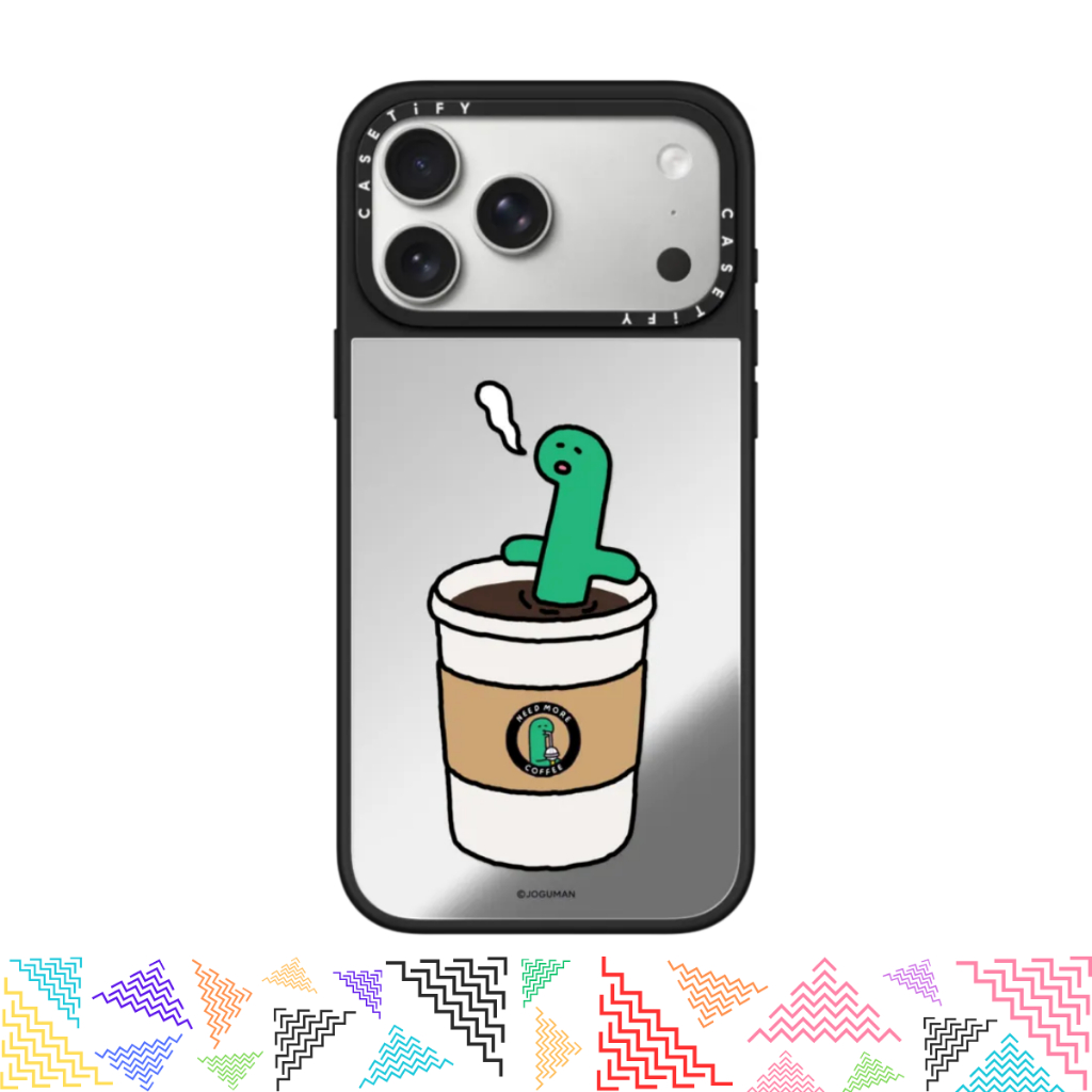 เคสมือถือ CASETiFY | Coffee Break [JOGUMAN] For iPhone Samsung แท้ พร้อมส่ง เคสกันกระแทก
