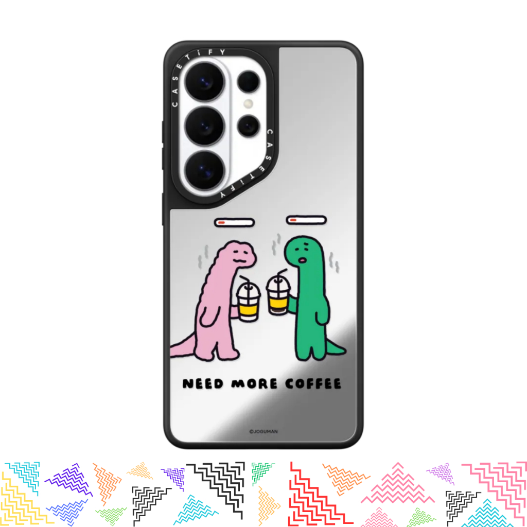 เคสมือถือ CASETiFY | Need More Coffee [JOGUMAN] For iPhone Samsung แท้ พร้อมส่ง เคสกันกระแทก