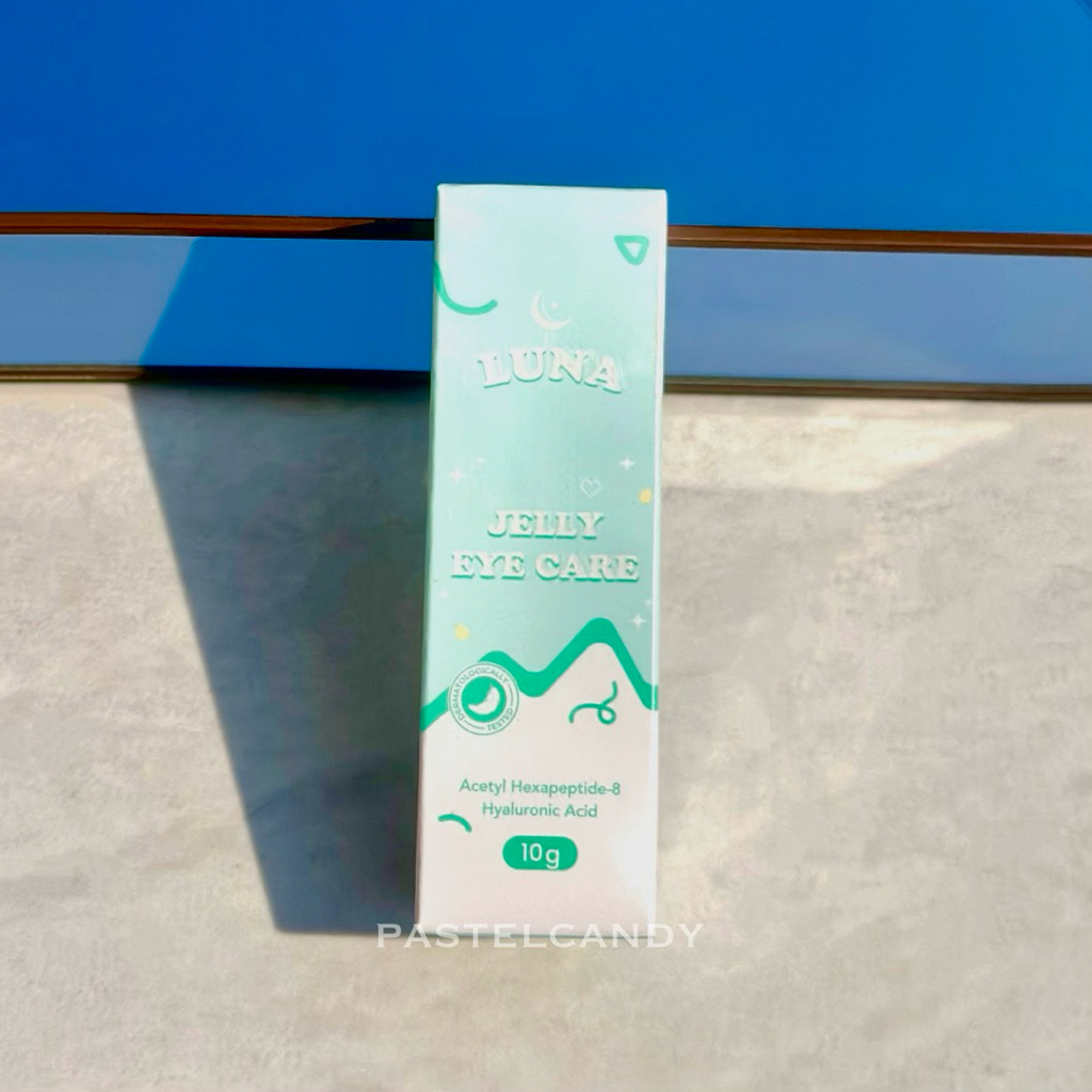SALE🔥แท้💯% LUNA Jelly Eye Care ลูน่าอายครีม ลดริ้วรอย แก้ขอบตาคล้ำ ฟื้นฟูใต้ตา กระชับใต้ตา หัวนวดเก็