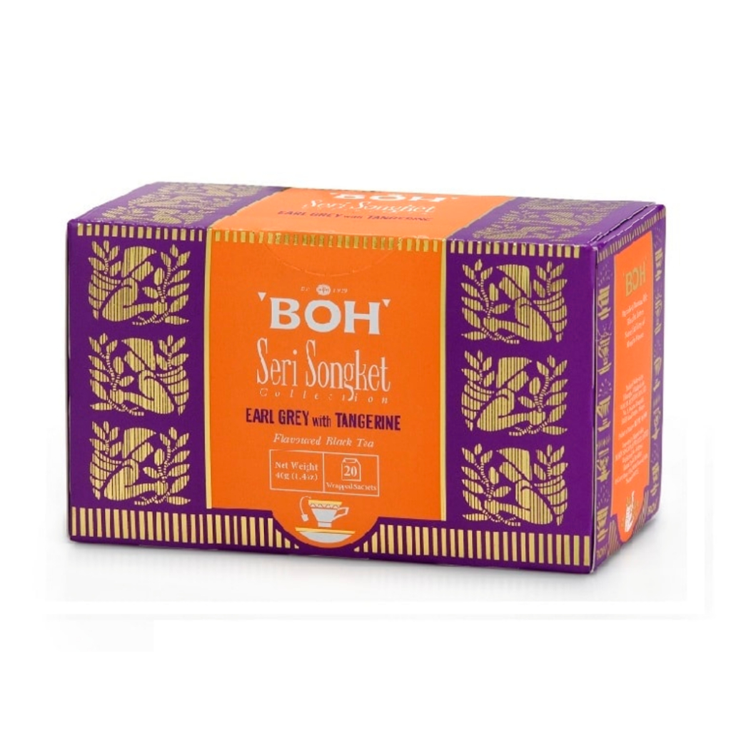 ชา BOH Seri Songket เอิร์ลเกรย์ผสมส้ม | BOH Seri Songket Earl Grey with Tangerine Tea