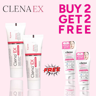 Clena EX Anti Melasma คลีน่า เอ็กซ์ ลด เลือนฝ้า หลอด 15 กรัม 2 หลอด แถมฟรี โฟม 2 หลอด(มีจำกัด)