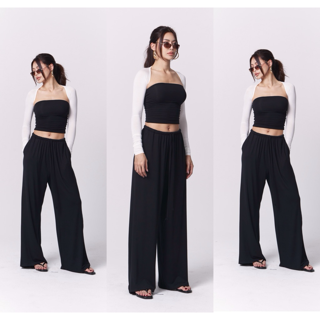 ป้ายยา! BEEP LONG TUBE เสื้อเกาะอกตัวยาวสุดปัง เนื้อผ้าเรยอนใส่สบายไม่อึดอัด