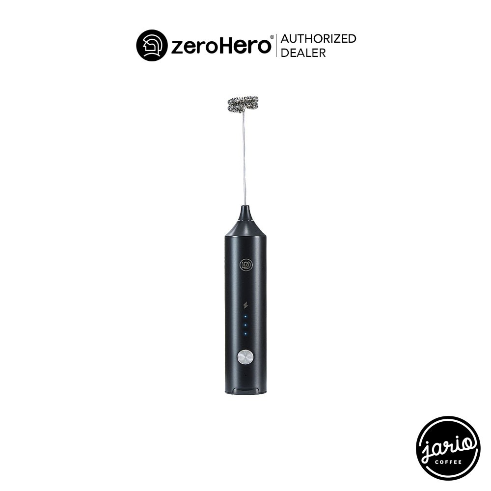 Jario x zeroHero เครื่องตีฟองนมไร้สาย เครื่องตีฟองนมมือถือ zeroHero Electric Milk Frother
