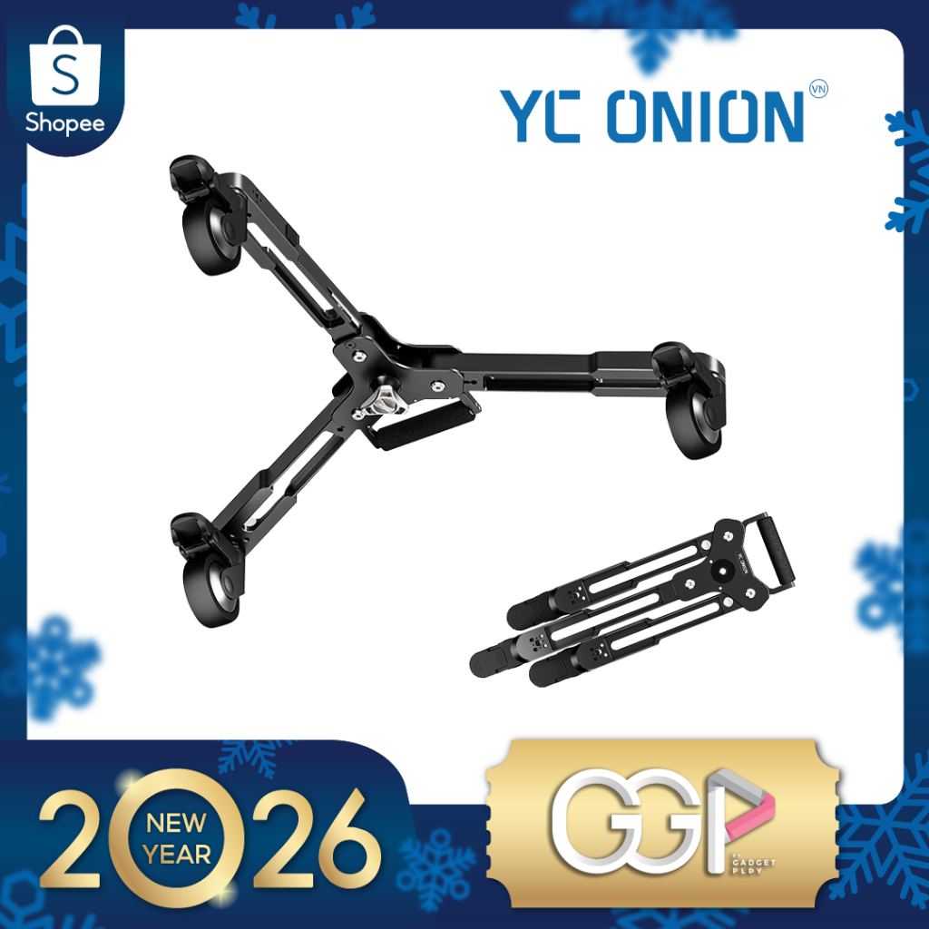 [กรุงเทพฯเลือกส่งทันที] YC Onion PINETA Monopod Dolly ล้อเลื่อน ล้อโมโนพอด เคลื่อนกล้องลื่นระดับโปร 