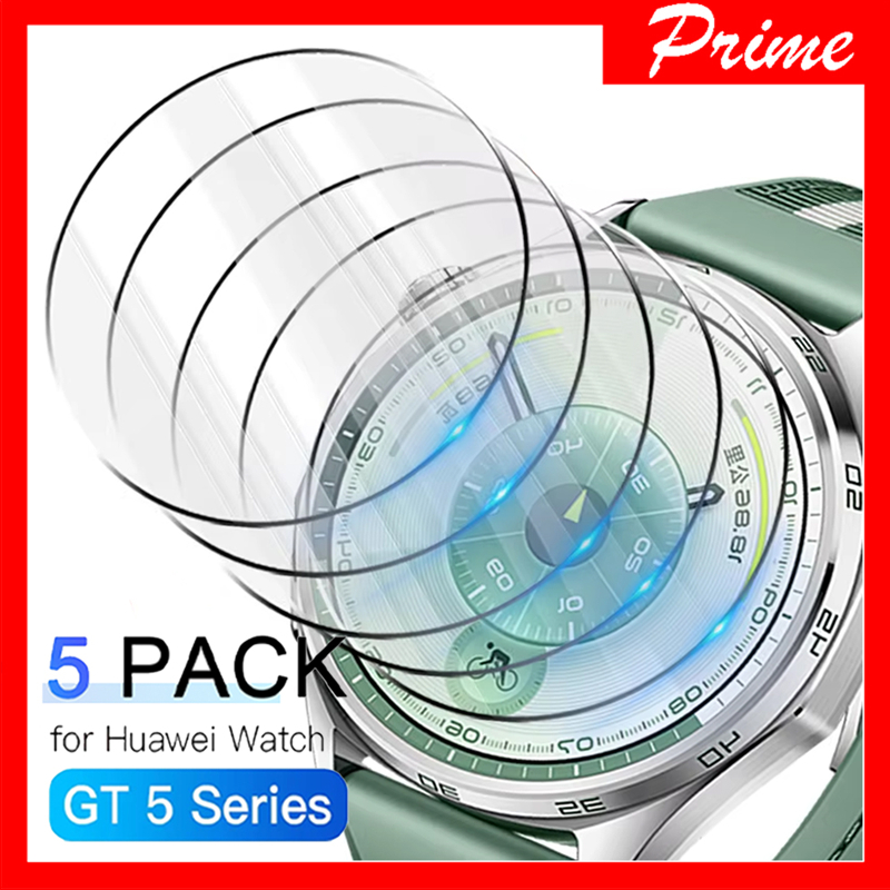 1-5 PCS กระจกนิรภัยสำหรับ Huawei Watch GT7/6 Pro 46 มม.41 มม.ป้องกันหน้าจอทนทาน HD anti-Scratch ฟิล์มสำหรับ GT5 pro 46mm
