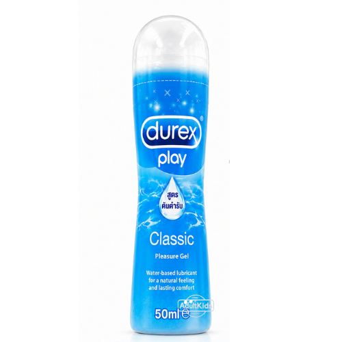 Durex Play Classic Lubricant Gel 50ml เจลหล่อลื่น ดูเร็กซ์ เพลย์ คลาสสิค 50มล.