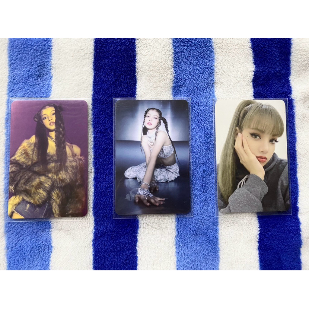 การ์ด LISA BLACKPINK เเท้💯 พร้อมส่ง📦
