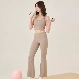 Darlyn - Grace Top Bra สปอร์ตบราคอปกผู้หญิง ทรงครอป ผ้ายืด ซัพพอร์ตดี ใส่ฟิตเนส โยคะ *มีพลัสไซส์*