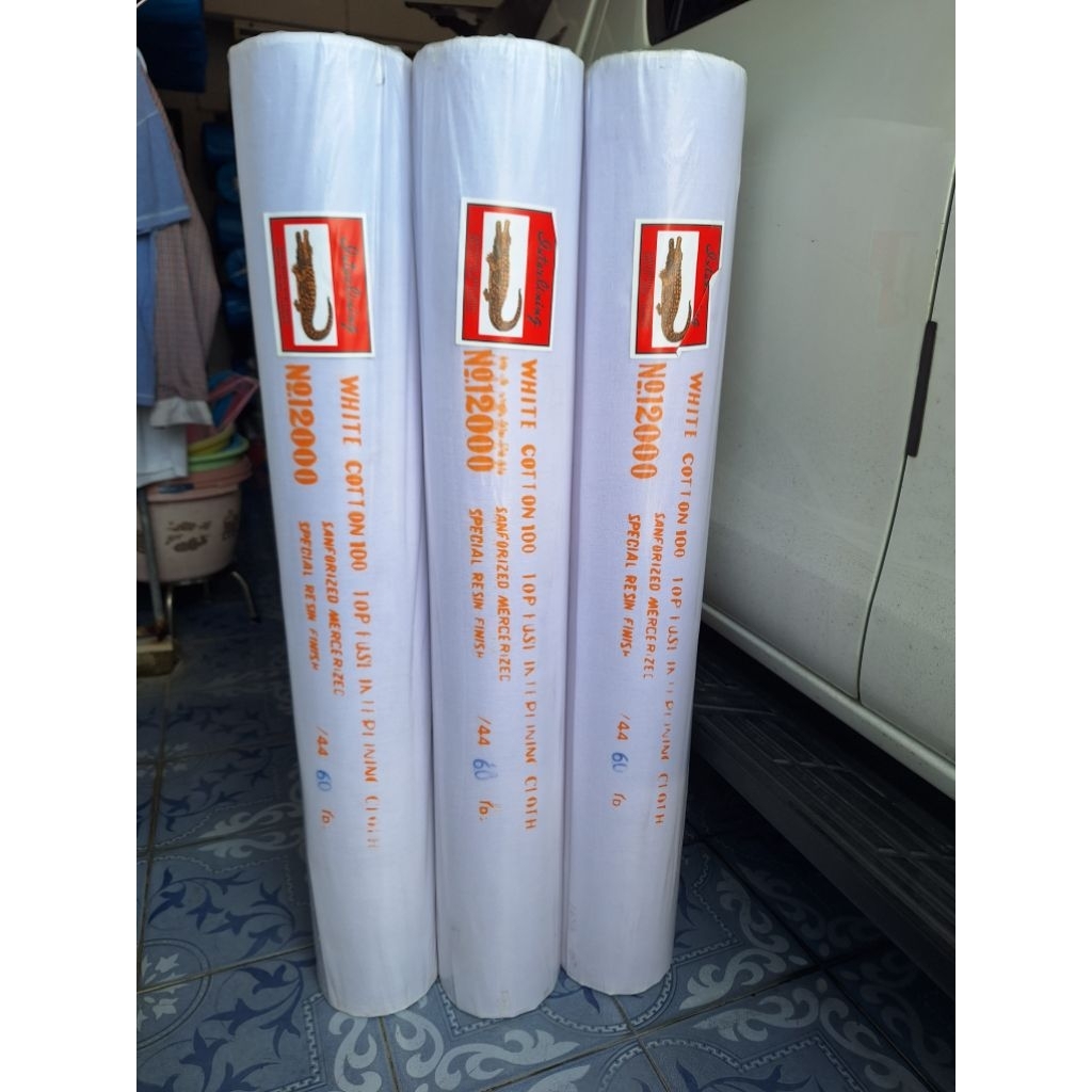 ผ้าเคมี 12000  44นิ้ว×60หลา ราคา 23.50บาท = 1,410บาท/ม้วน ราคาโรงงานถูกที่สุด