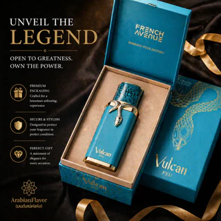 Vulcan Feu EDP 100ml Long Lasting Perfume Bold Fresh Woody Luxury Fragrance