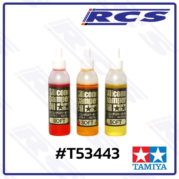 TAMIYA 53445 SILICONE DAMPER OIL HARD SET
น้ำมันโช้ค