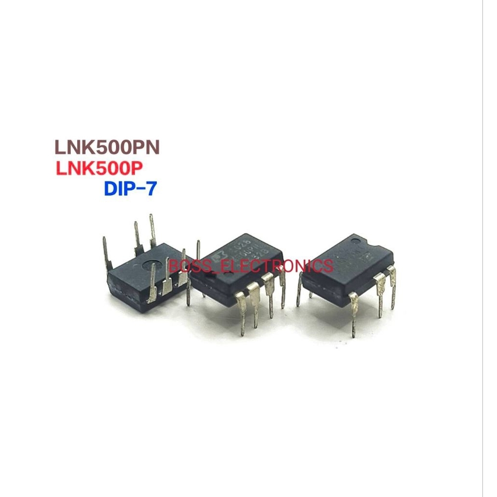 ราคาต่อ 1ตัว👉👉LNK500PN LNK500P LNK500 500P  IC DIP-7 AC/DC Converters 3W 85-265VAC 4W 230VAC ไอซีขาล