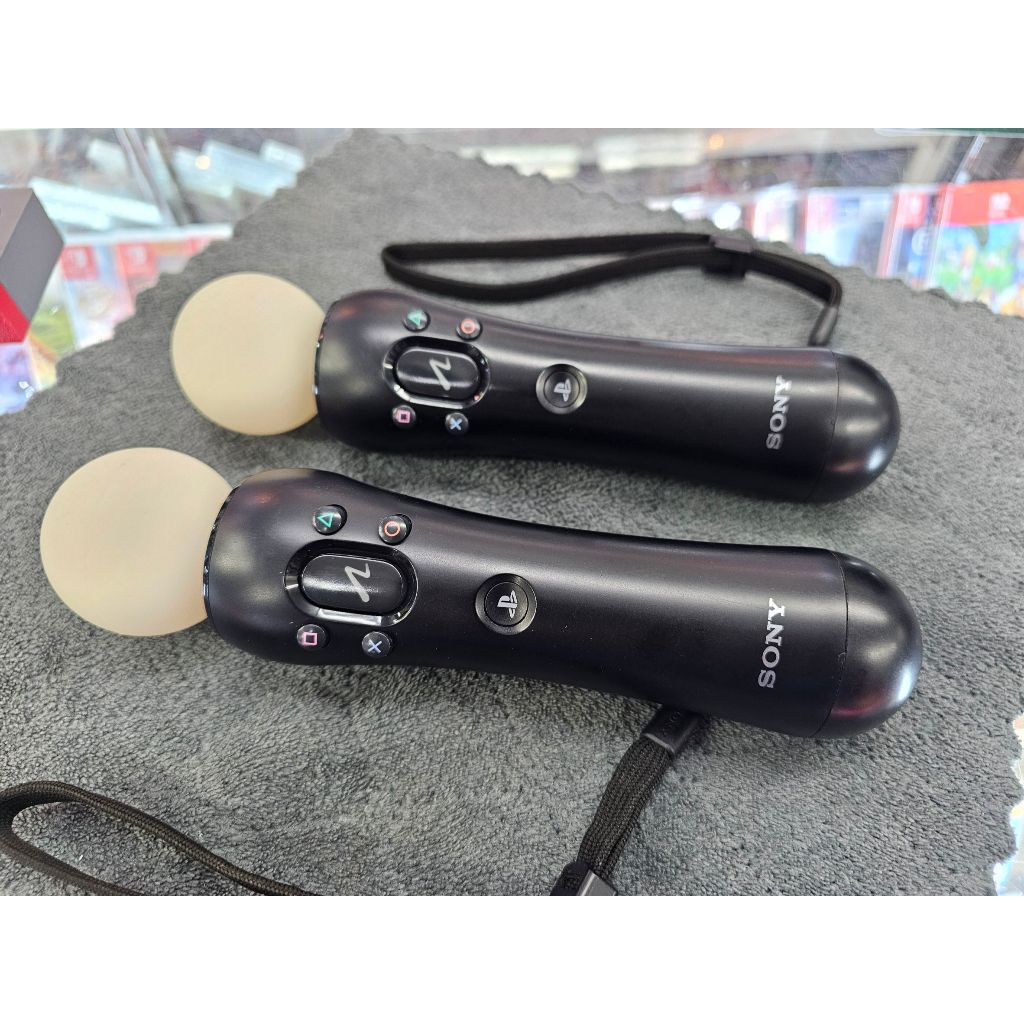 [พร้อมส่ง สภาพนางฟ้า]Playstation: PS MOVE GEN1 ช่องชาร์จเป็น USB MINI เปลี่ยนแบตใหม่เรียบร้อยแล้ว - 