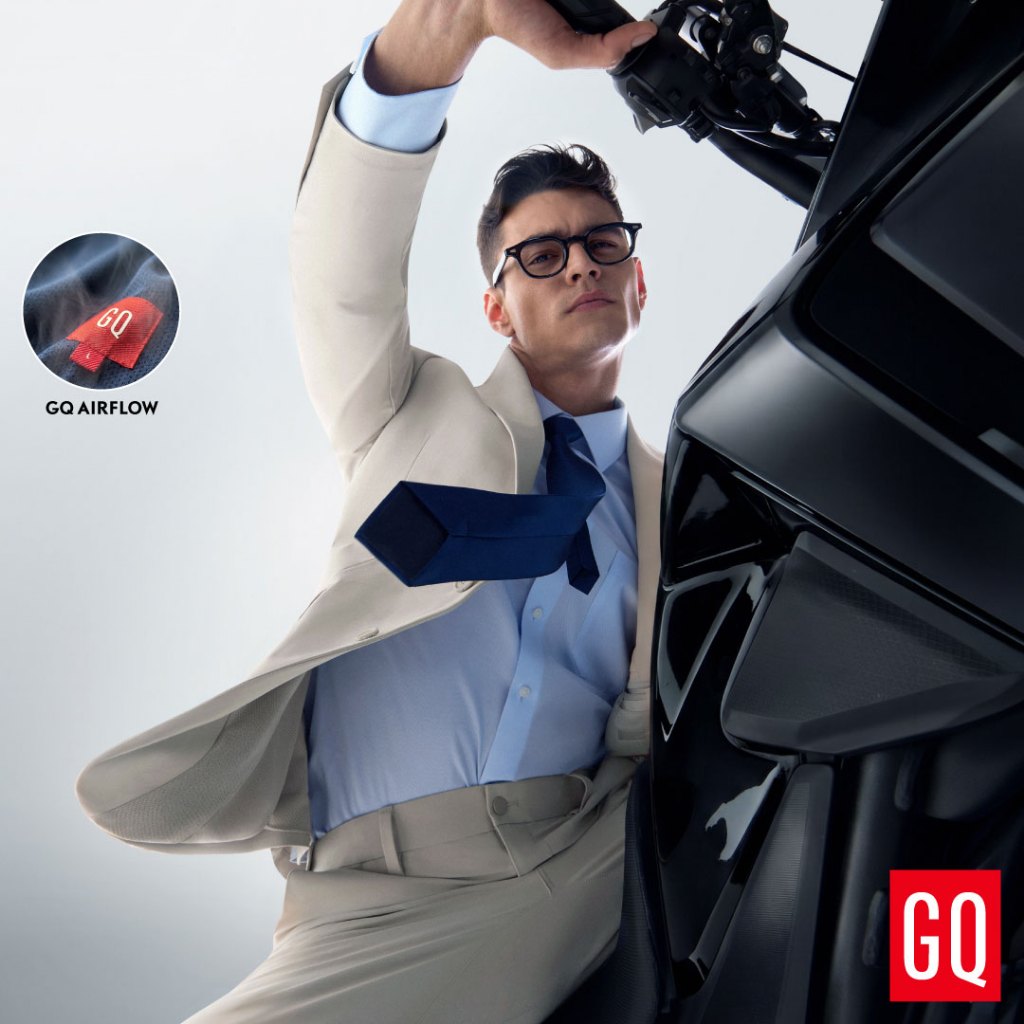 GQ Performance Blazer™ เบลเซอร์ตัวปลิว พลิ้วด้วยผ้าระบายอากาศ