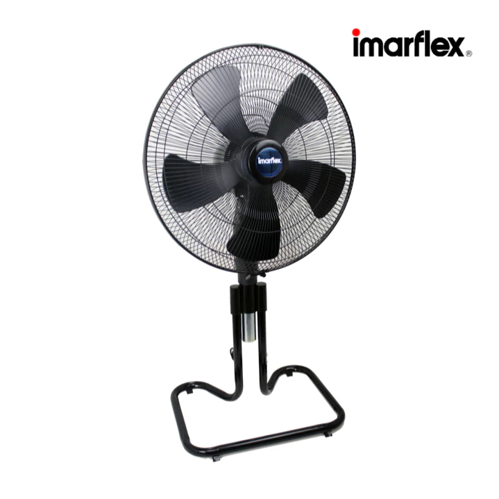 IMARFLEX พัดลม อุตสาหกรรม ตั้งโต๊ะ ปรับสไลด์ ขนาด 20 นิ้ว 3 ใบพัด สีเทา รุ่น IF-517  IF-517X