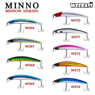 WEEBASS เหยื่อปลั๊ก - รุ่น MINNO SINKING เหยื่อปลอม เหยื่อตกปลา Minnow