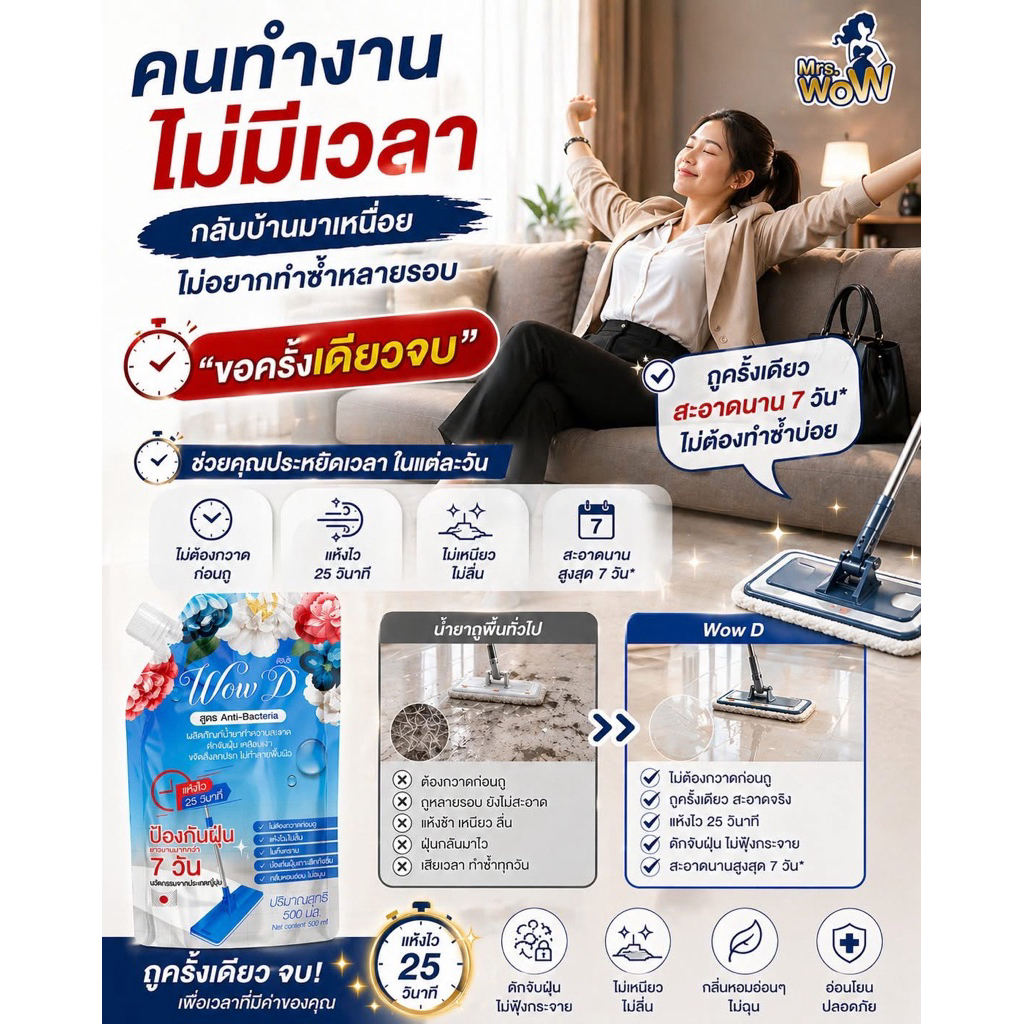 89-160สีฟ้าน้ำยาดันฝุ่นจัดโปร แห้งไว้ หอมนาน