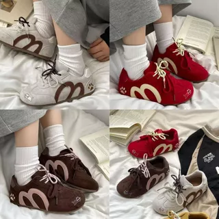 JSNB รองเท้าผ้าใบ รองเท้าผู้หญิงสไตล์เกาหลี พื้นนุ่ม ใส่สบาย นน.เบา พร้อมส่ง [LND3378]