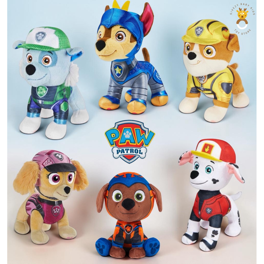 ตุ๊กตาผ้า Paw Patrol แบรนด์แท้ 100% พร้อมส่ง