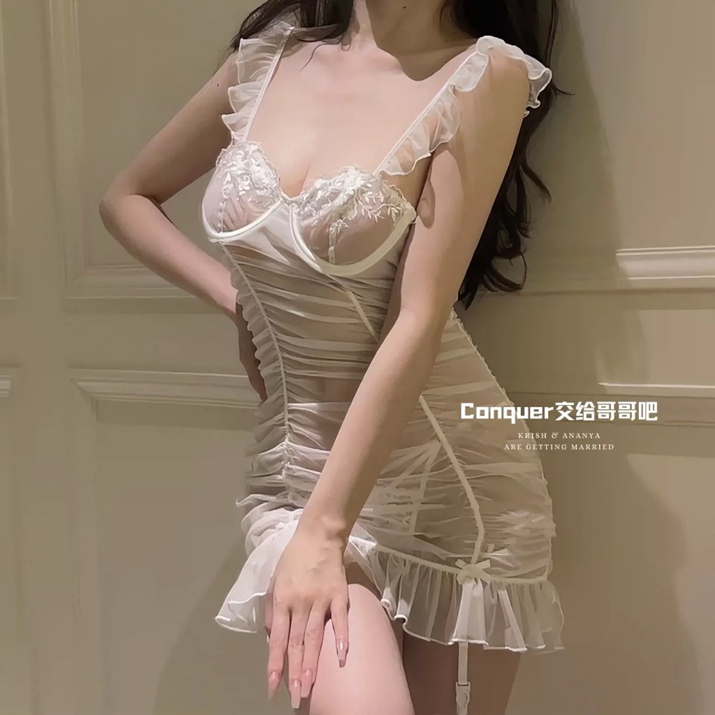 ชุดนอนเซ็กซี่ ชุดนอนไม่ได้นอน ชุดนอนลูกไม้ ชุดนอนราคาถูก ส่งไว ฟรีไซต์ 1971