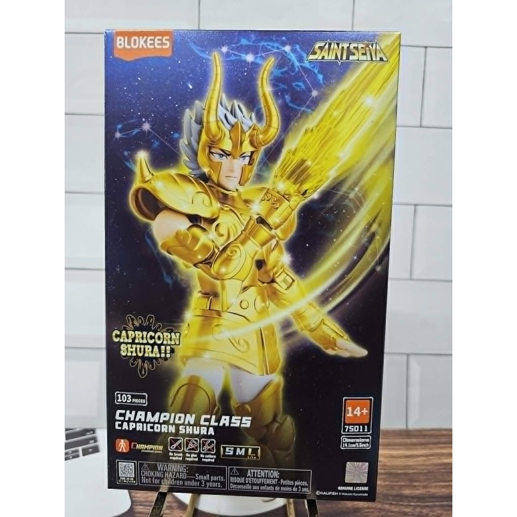 (พร้อมส่ง) BLOKEES Saint Seiya Champion ClassCapricorn Shura (CC10)