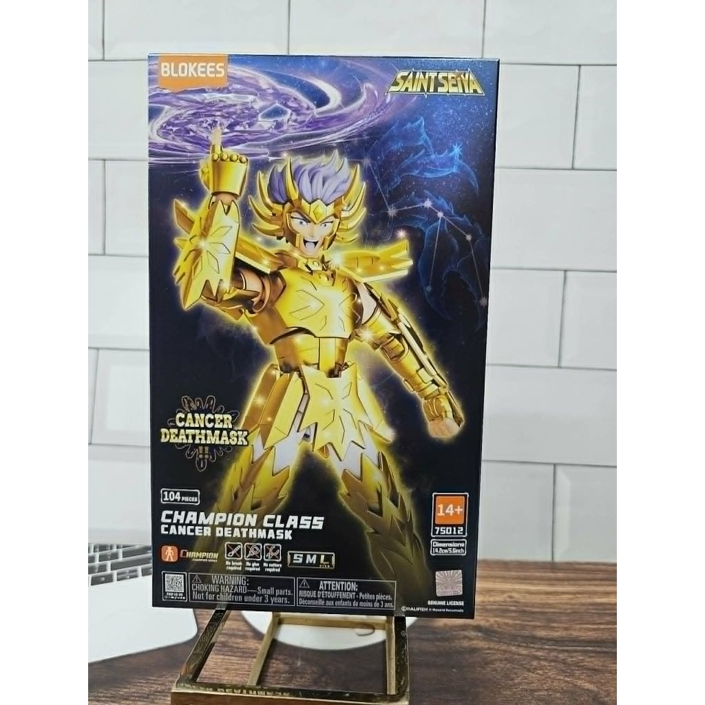 (พร้อมส่ง) BLOKEES Saint Seiya Champion Class Cancer Deathmask (CC11)