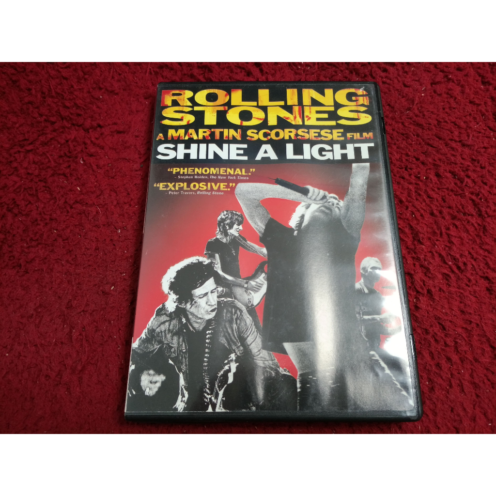 DVD สากล Shine a Light  สภาพตามรูปปก A1788